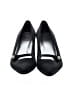 Stuart Weitzman 100% Leather Black Heels Size 7 1/2 (wide) - photo 2