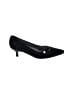 Stuart Weitzman 100% Leather Black Heels Size 7 1/2 (wide) - photo 1