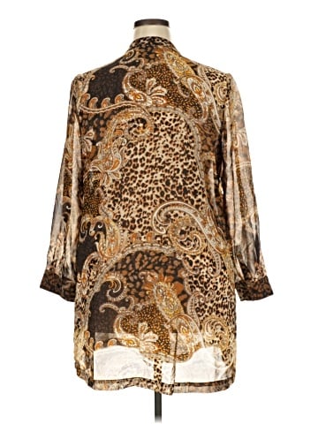 Jessica London 3/4 Sleeve Blouse (view 2)