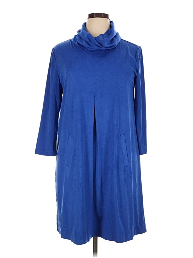 Pre-owned Tyler Boe Casual Dress In Blue