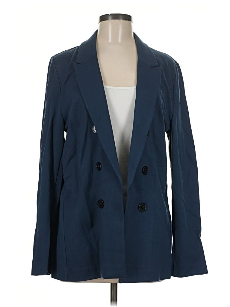 Pre-owned Worthington Blazer Jacket In Blue