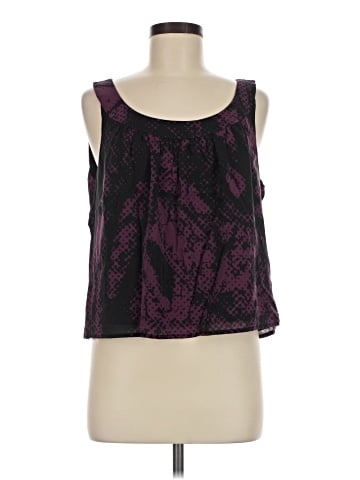 St. John Sleeveless Silk Top (view 1)