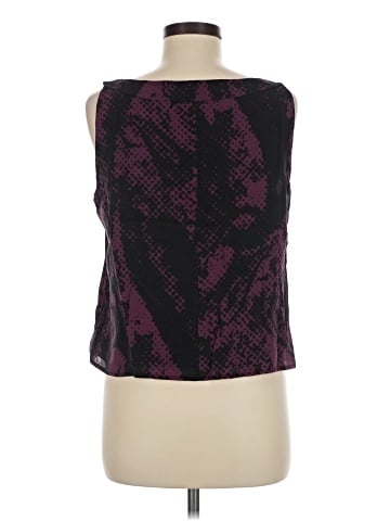 St. John Sleeveless Silk Top (view 2)