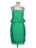 J.Crew 100% Polyester Green Cocktail Dress Size 10 - photo 1
