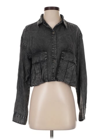 Vintage Havana 3/4 Sleeve Button-Down Shirt (view 1)