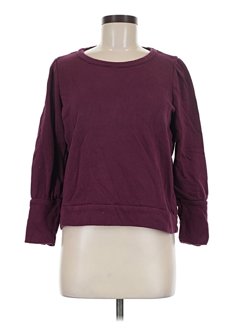 Pre-owned Chaser Sweatshirt In Burgundy