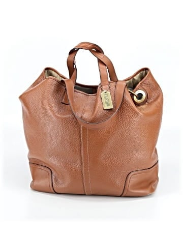 Coach Factory Leather Tote (view 1)