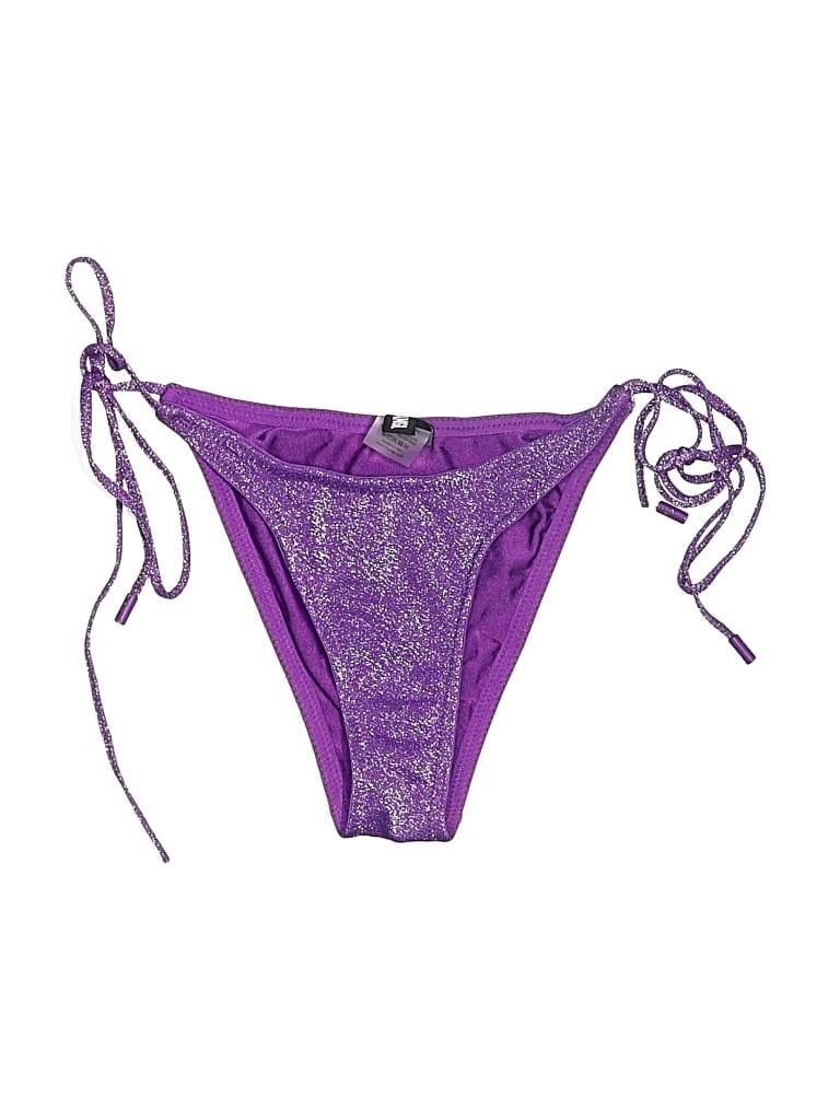 Pre-owned Triangl Swimsuit Bottoms In Purple