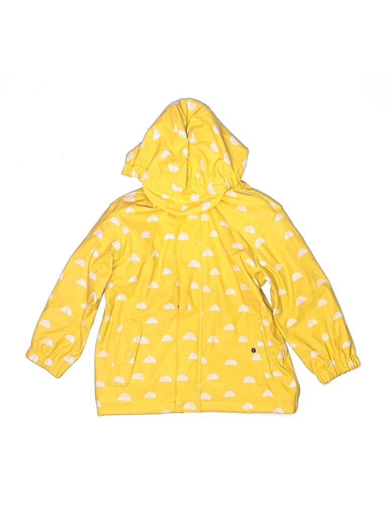 Pre-owned Snapper Rock Kids' Raincoat In Yellow