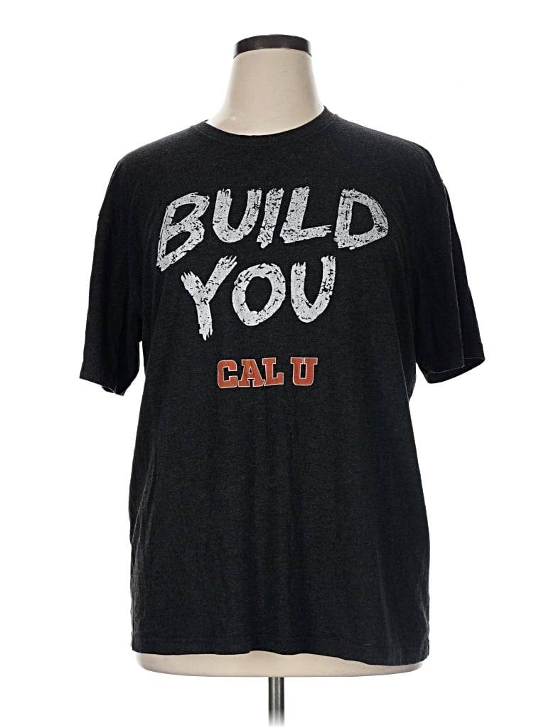 Pre-owned Next Level Apparel Short Sleeve T-shirt In Black