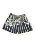 Topshop 100% Polyester Print Black Shorts Size 2 - photo 2
