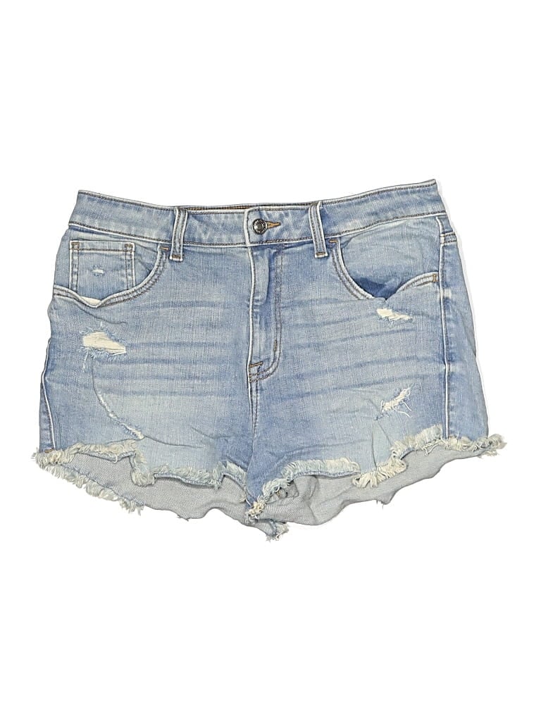 Pre-owned Studio Blue Denim Shorts In Blue