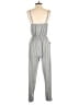 Minkpink Solid Gray Jumpsuit Size S - photo 2