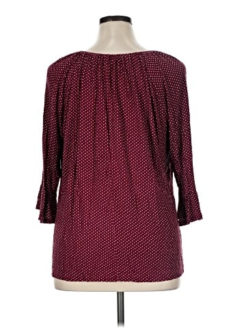 Croft & Barrow 3/4 Sleeve Blouse (view 2)
