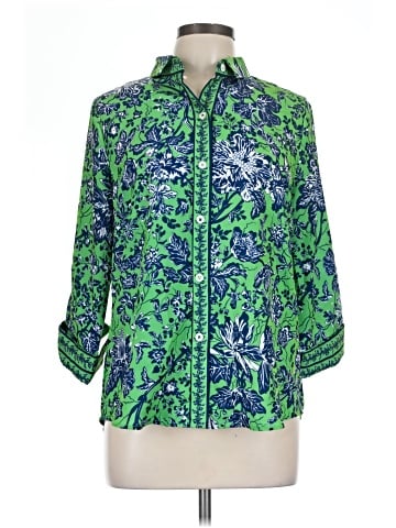 Gretchen Scott Designs 3/4 Sleeve Blouse (view 1)