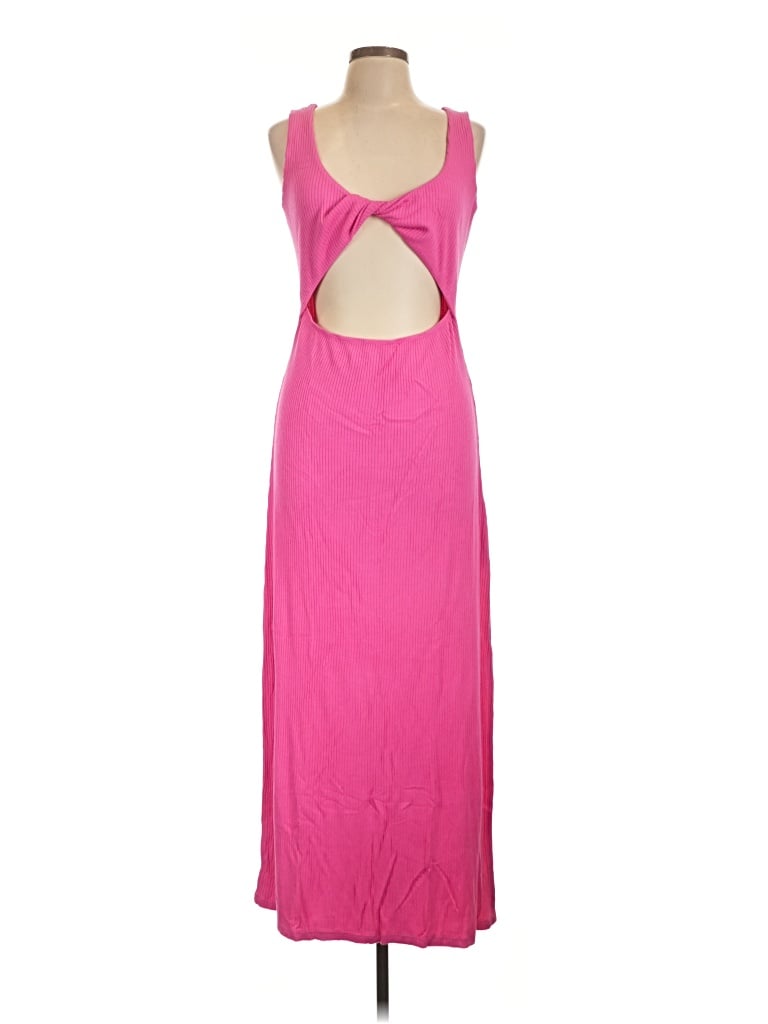 Lezat Casual Dress In Pink