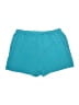 Asics 100% Polyester Solid Teal Athletic Shorts Size XL - photo 2