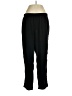 Eileen Fisher Solid Black Track Pants Size L - photo 1
