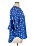 Vince Camuto 100% Polyester Blue 3/4 Sleeve Blouse Size XL - photo 4
