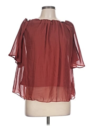 Bailey Blue Short Sleeve Blouse (view 1)