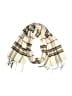Unbranded Plaid Ivory Scarf One size - photo 1