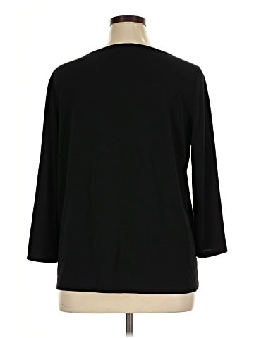 Kasper 3/4 Sleeve Top (view 2)