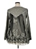Simply Couture Gray Long Sleeve Blouse Size XL - photo 2