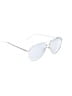 Diane von Furstenberg Silver Sunglasses One size - photo 1