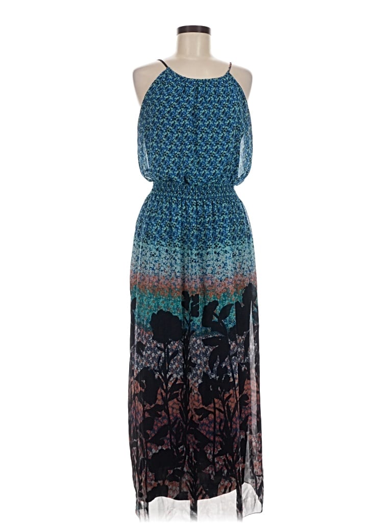Pre-owned En Focus Studio Casual Dress In Blue