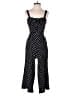 Dizzy Lizzy 100% Polyester Polka Dots Black Jumpsuit Size S - photo 1