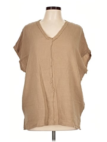 La Miel Short Sleeve Henley (view 1)