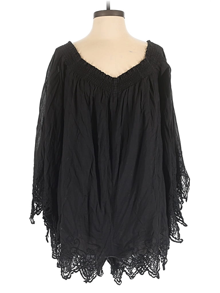 Pre-owned Free People Romper In Black