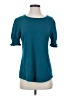 Blooming Jelly Teal Short Sleeve Top Size S - photo 1