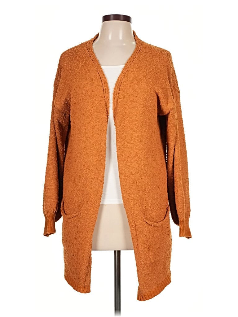 Pre-owned Dreamers Cardigan Sweater In Orange