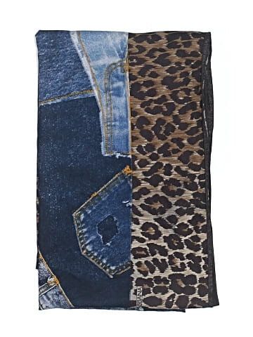 Dolce & Gabbana Denim Print Scarf (view 2)