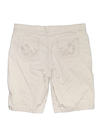 Gloria Vanderbilt Khaki Shorts (view 2)