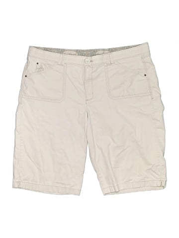 Gloria Vanderbilt Khaki Shorts (view 1)