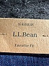 L.L.Bean Chevron-herringbone Blue Jeans Size 16 - photo 3