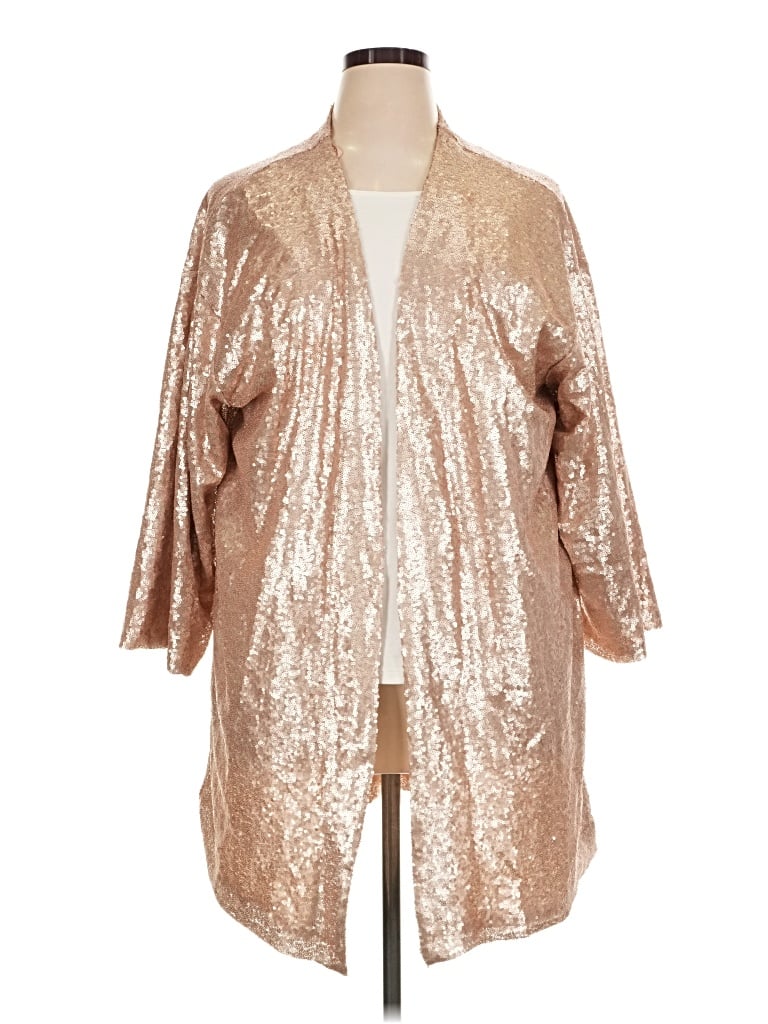 Pre-owned The Limited Jacket In Gold