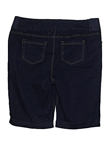 Woman Within Denim Shorts (view 2)