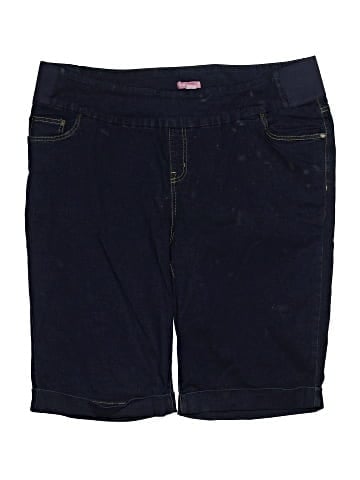Woman Within Denim Shorts (view 1)