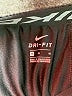 Nike 100% Polyester Black Athletic Shorts Size M - photo 3