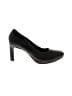 Clarks 100% Leather Black Heels Size 8 1/2 - photo 1