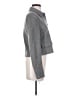 Amanda + Chelsea Solid Gray Jacket Size S - photo 4