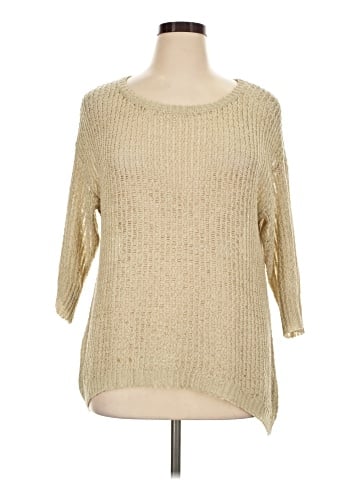 August Silk 3/4 Sleeve Top (view 1)