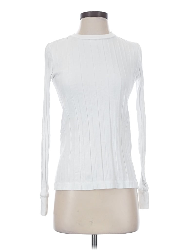 Pre-owned Bldwn Long Sleeve Turtleneck In White