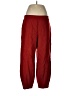 Eileen Fisher 100% Wool Red Wool Pants Size L - photo 1