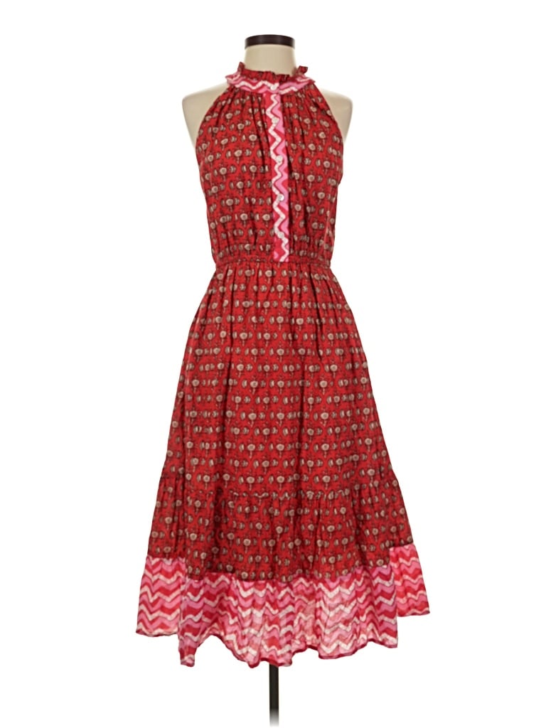 Pre-owned Thml Casual Dress In Red