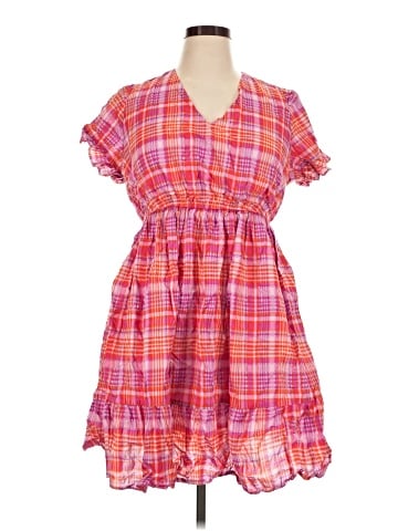 Terra & Sky Casual Dress (view 1)