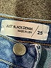 Just Black Blue Jeans Size 25 waist - photo 7